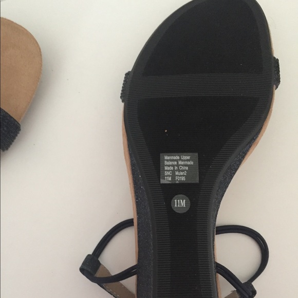 NWT Navy Style & Co Sandal 11 - Picture 7 of 9